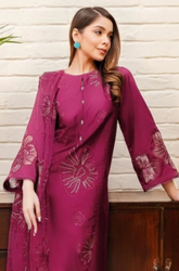 Batik- 3PC Lawn Embroidered Suit - SS0057